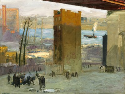 The Lone Tenement by George Wesley Bellows